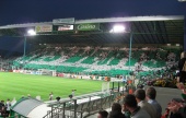 Saison 2006 / 2007 - ASSE / Bordeaux : Tifo Kop Sud : Les Verts