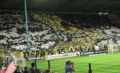 Saison 2006 / 2007 - ASSE / Bordeaux : Tifo Kop Nord